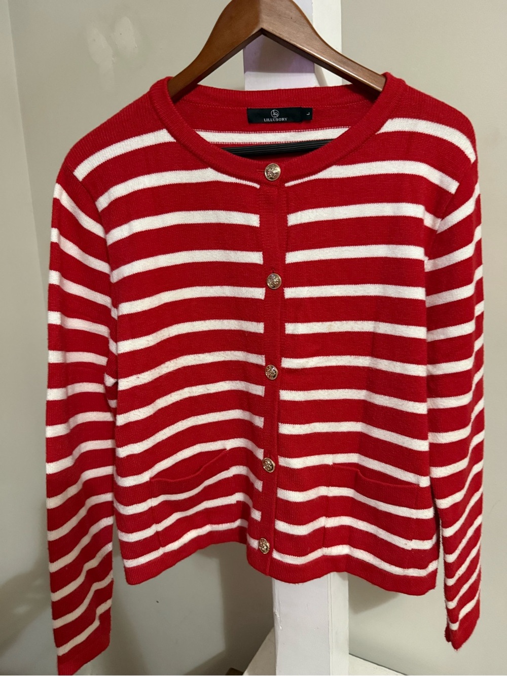 Lillusory Stripeed Cardigan